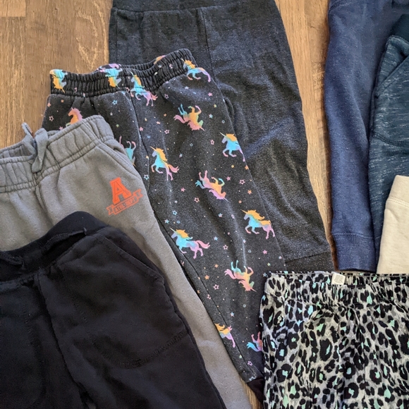 8 sweatpants and 1 palazzo pants bundle - Picture 2 of 4